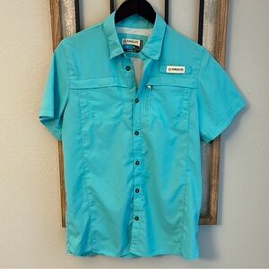 Magellan XL shirt teal blue